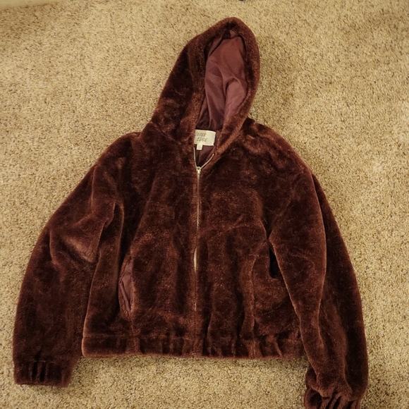 Outer Edge Jackets & Blazers - Faux Fur Magenta Jacket - Outer Edge